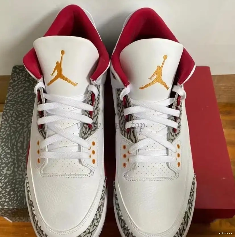 3 ship Pk materials retro air ready retail Red God jordan to Cardinal 0514